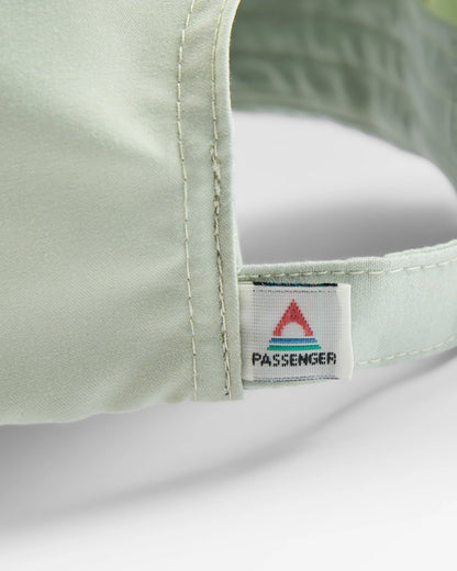 Classic Light Recycled 6 Panel Cap - Pistachio - Flatlay