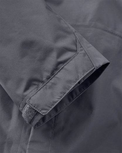 Trailscape Men's Recycled Waterproof Jacket - Charcoal - Flatlay