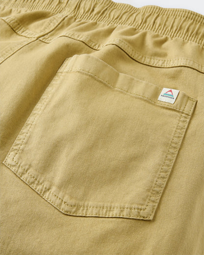 Drifter Twill Relaxed Fit Trouser - Warm Beige - Flatlay