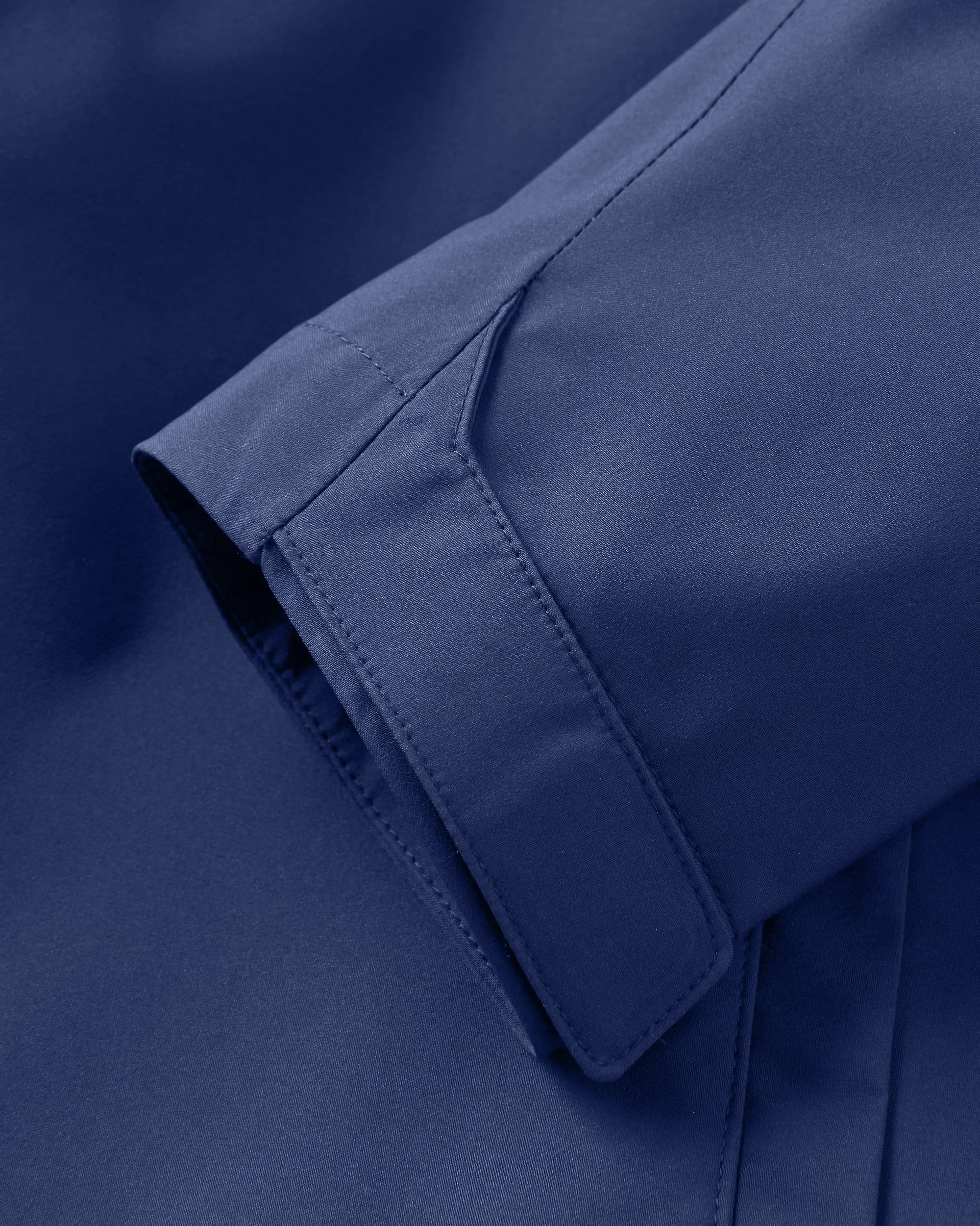 Rainstorm Recycled Waterproof Jacket - Rich Navy - Flatlay