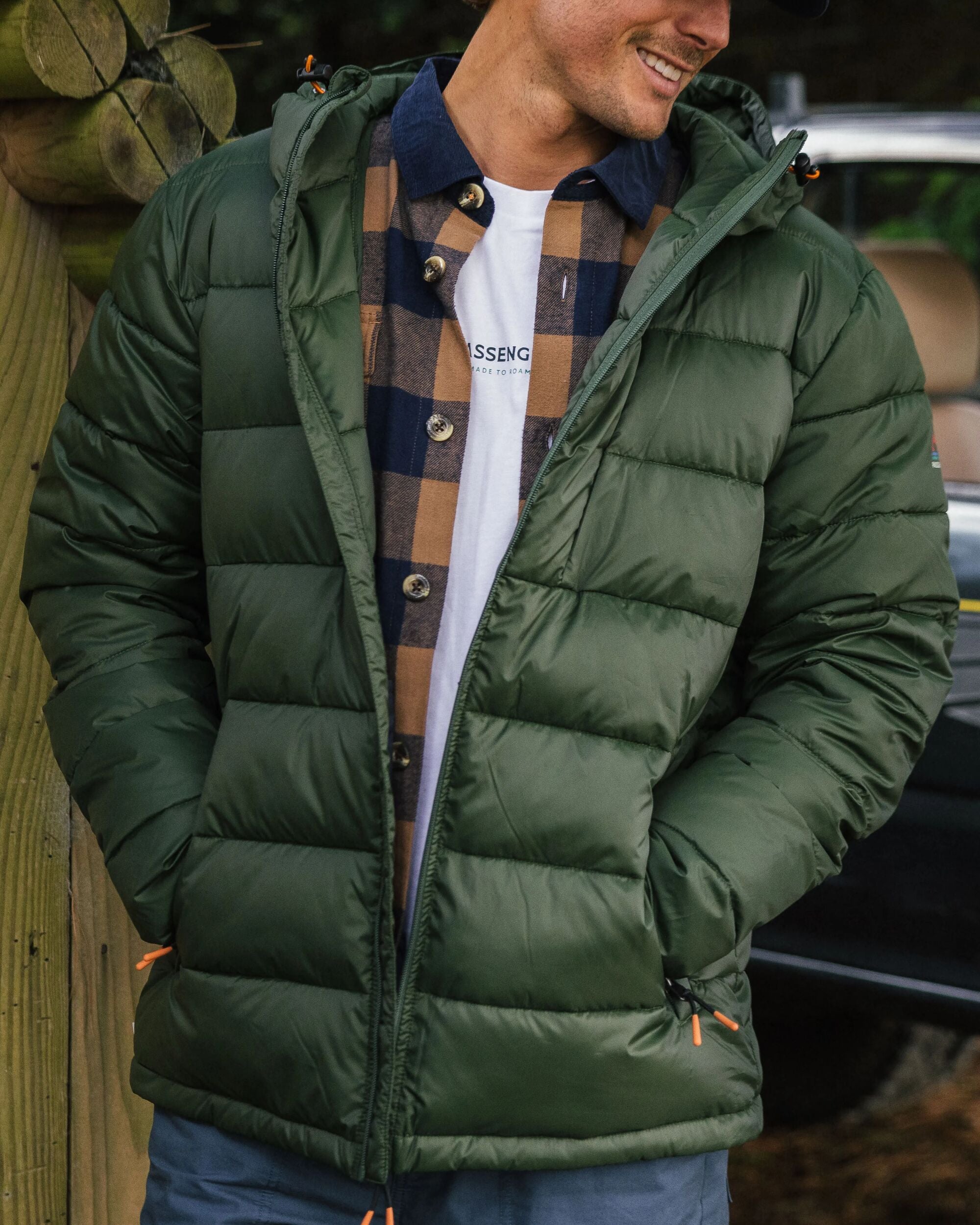 Flynn Recycled Insulated Jacket - Fir Tree - Lifestyle