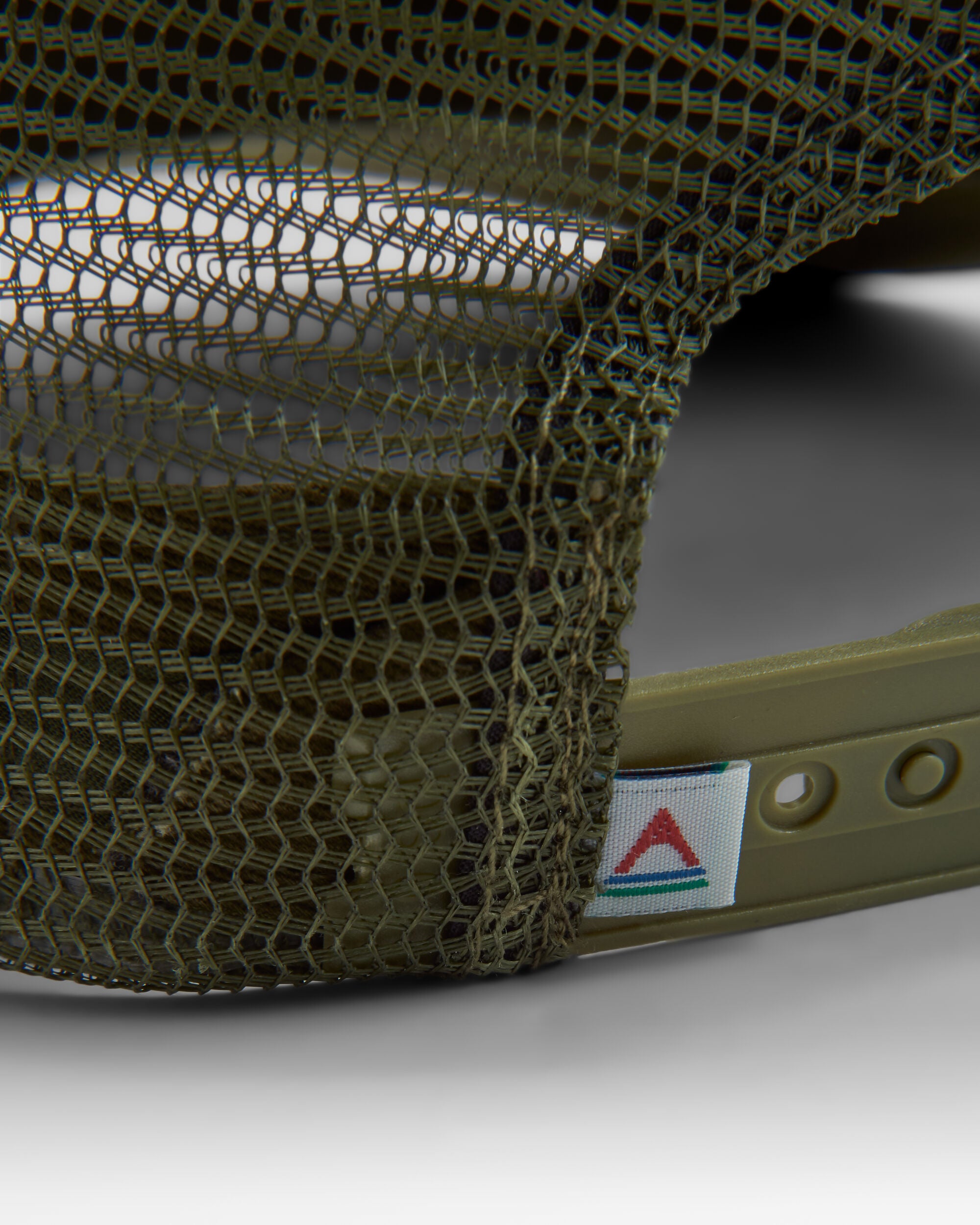 Passenger Organic Cotton Trucker Cap - Khaki - Flatlay