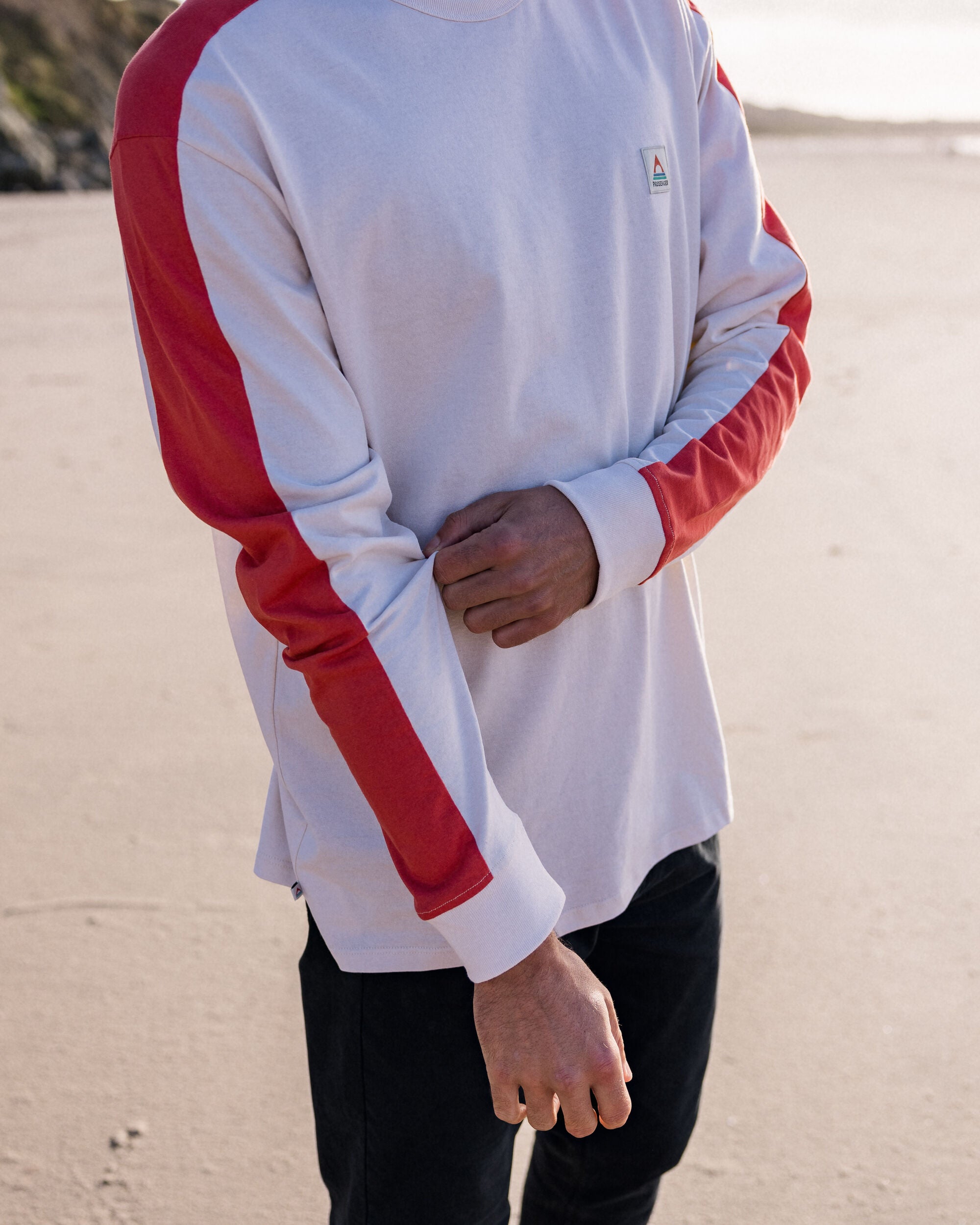 Cocada Recycled Cotton Ls T-Shirt - Birch - Lifestyle - Male