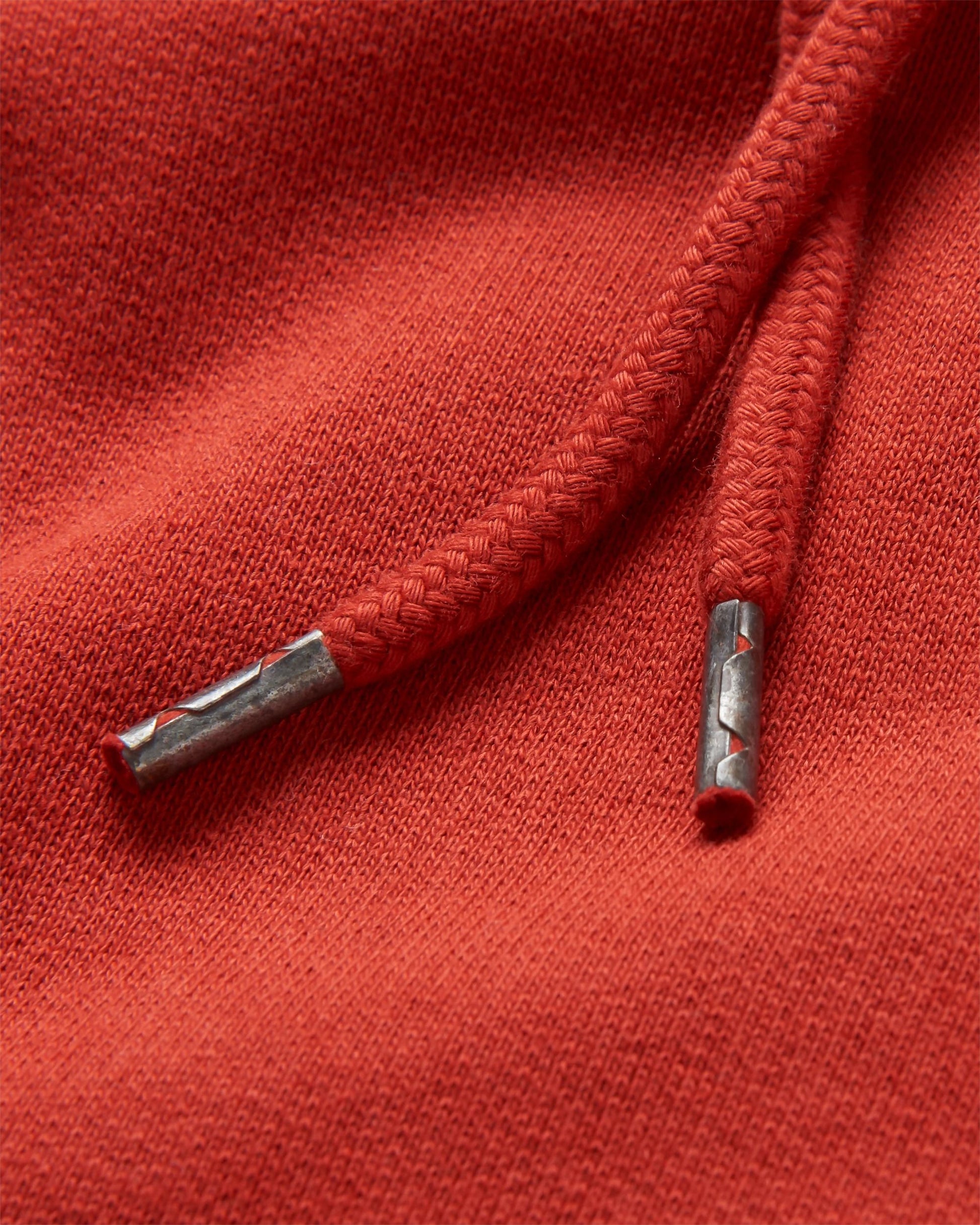 Escapism Recycled Cotton Hoodie - Red Ochre