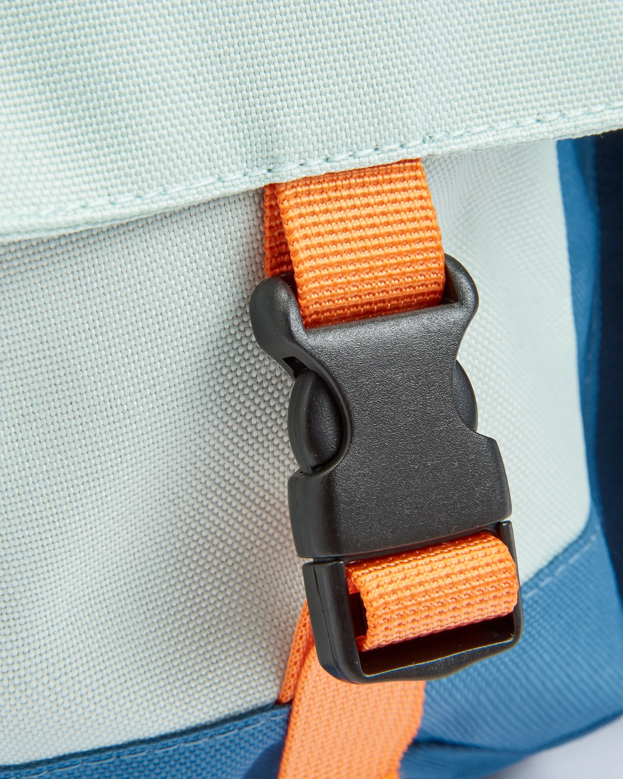 Boondocker Recycled Camera Bag - Rich Navy/Surf Spray/Moonlight Blue - Flatlay