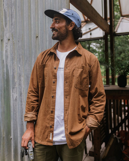 Backcountry Cord Light Shirt - Caramel - Lifestyle