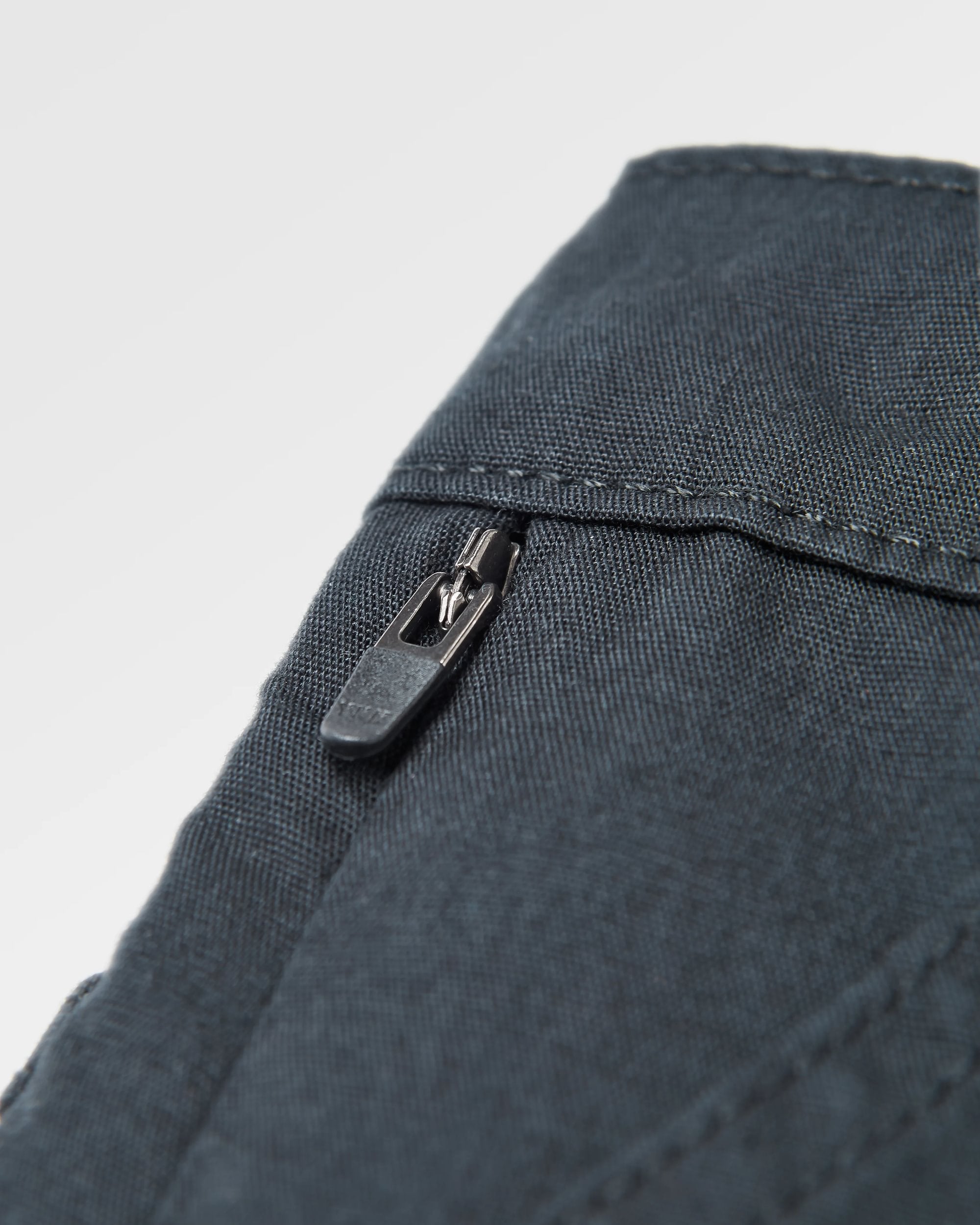 Lani 'Light' Organic Cotton Short - Black - Flatlay