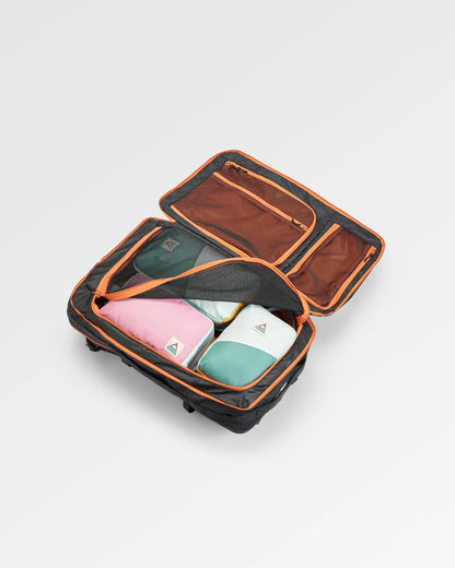 Atlas Recycled Backpack Duffel - Black - Flatlay