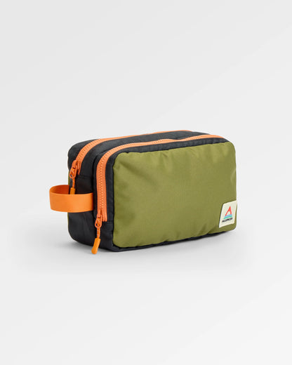 Travel Wash Kit 2.0 - True Black/ Khaki - Flatlay