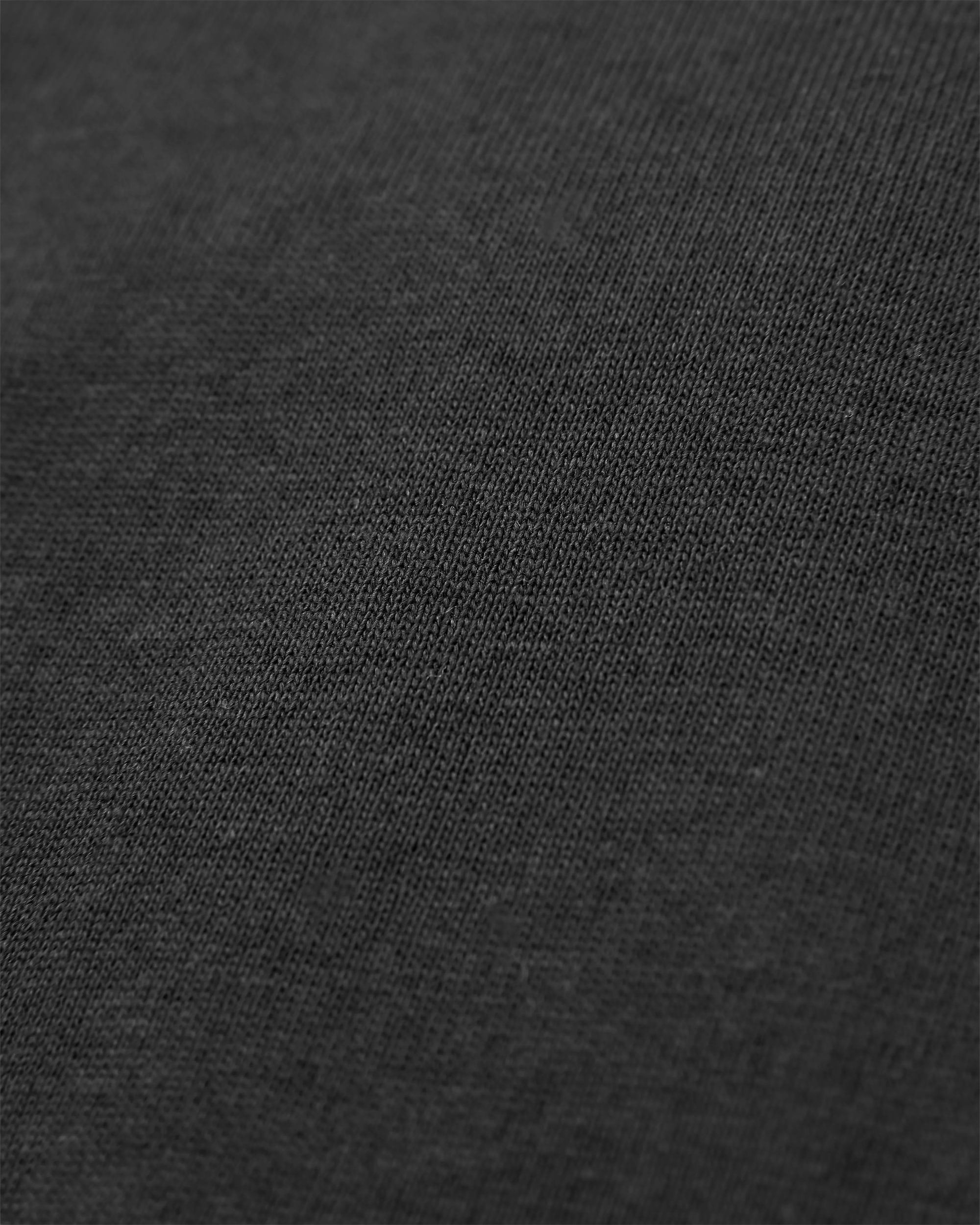 Passenger Recycled Cotton T-Shirt - Black - Flatlay