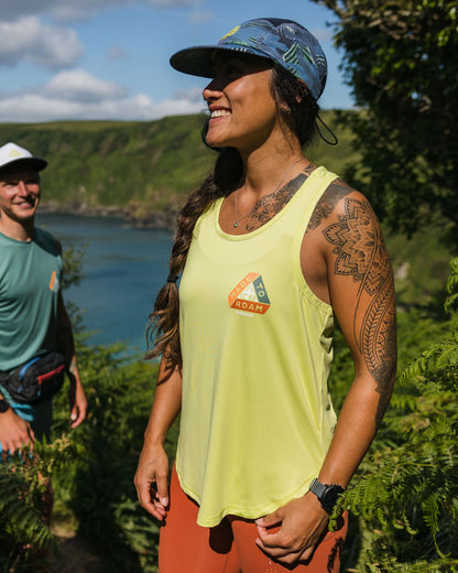 Twist Recycled Active Vest - Lime Juice - 