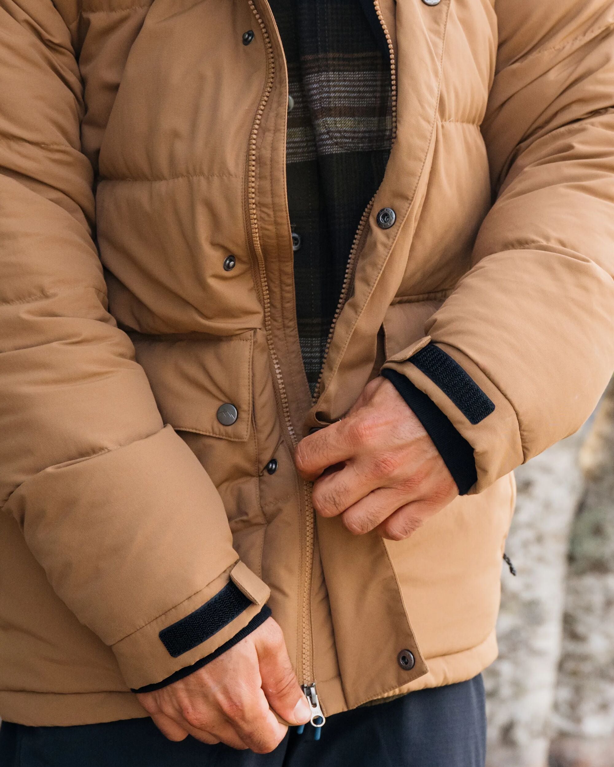 Grounded Down Jacket - Toffee - Lifestyle