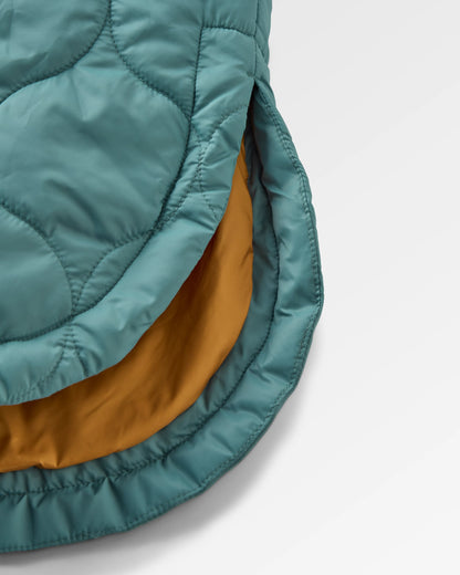 Flora Long Recycled Insulated Parka - Arctic - Flatlay