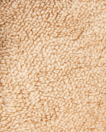 Ash Recycled Sherpa Fleece Snood - Stone - Flatlay