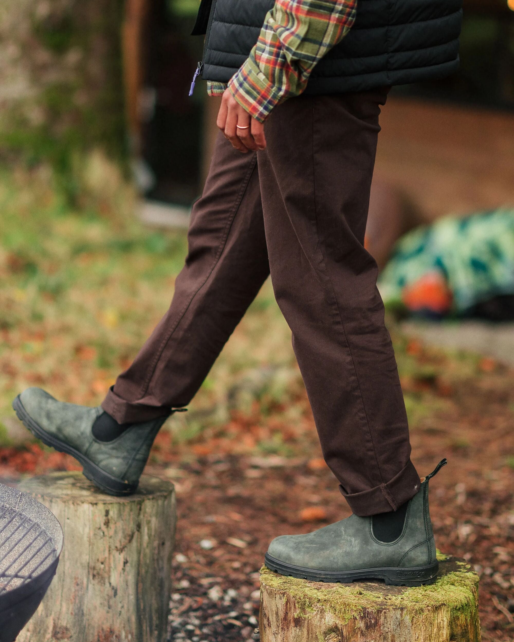365 Organic Cotton Trouser - Java - Lifestyle