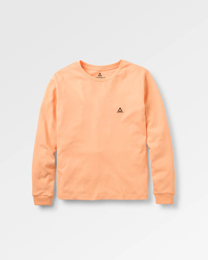 Classic LS T-Shirt - Orange Peach - Flatlay
