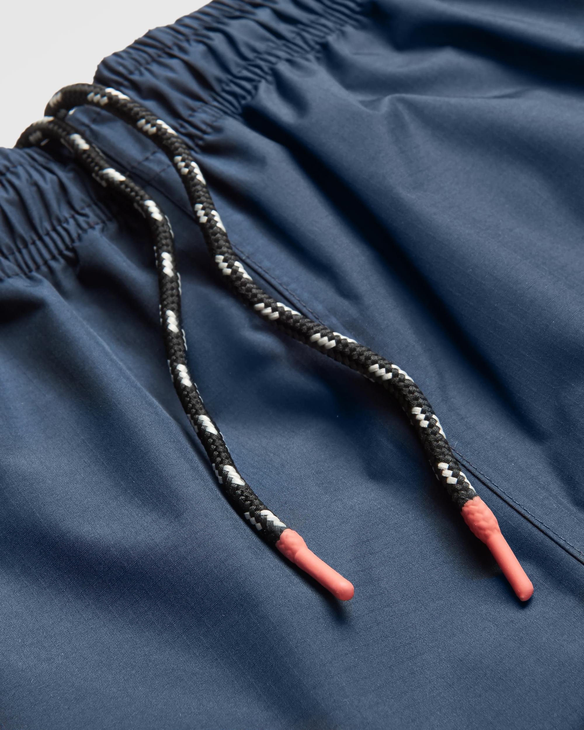 Droplet Recycled Waterproof Trouser - Deep Navy - Flatlay