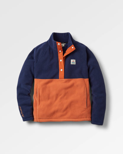 Snowdrop Pullover Recycled Polartec® Fleece - Rich Navy