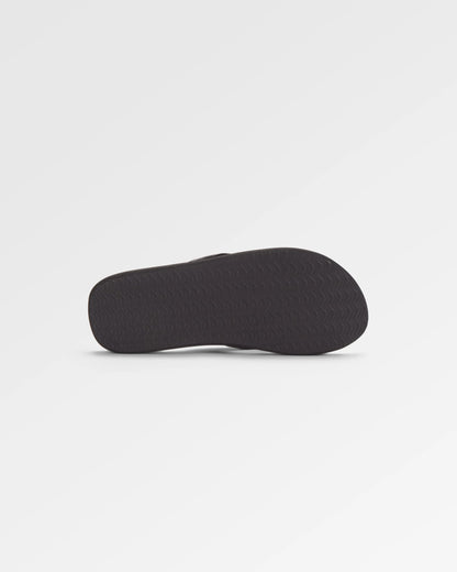 Santos Flip Flop - Black - Flatlay