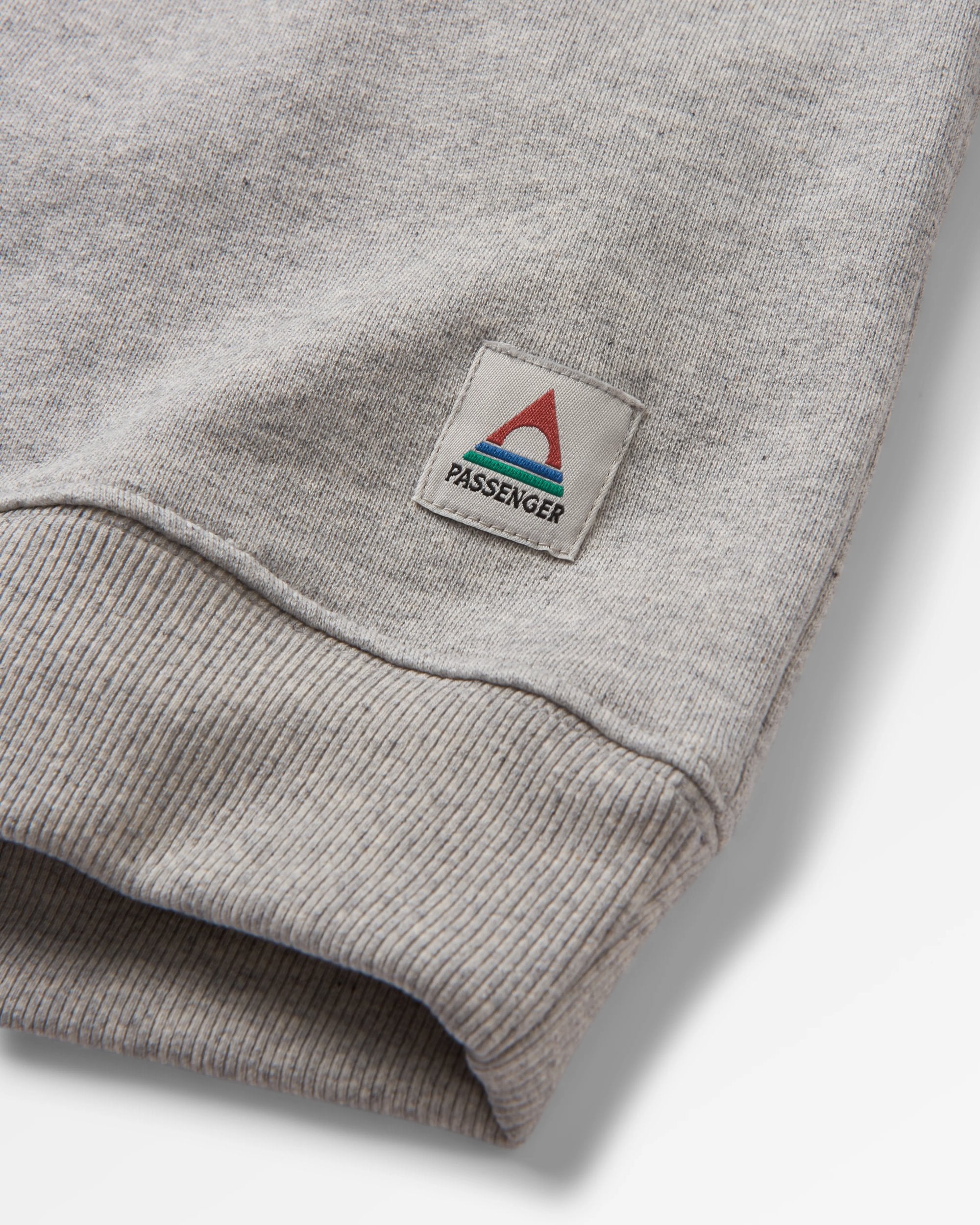 Heritage Women's Sweatshirt - Mid Grey Marl - Flatlay