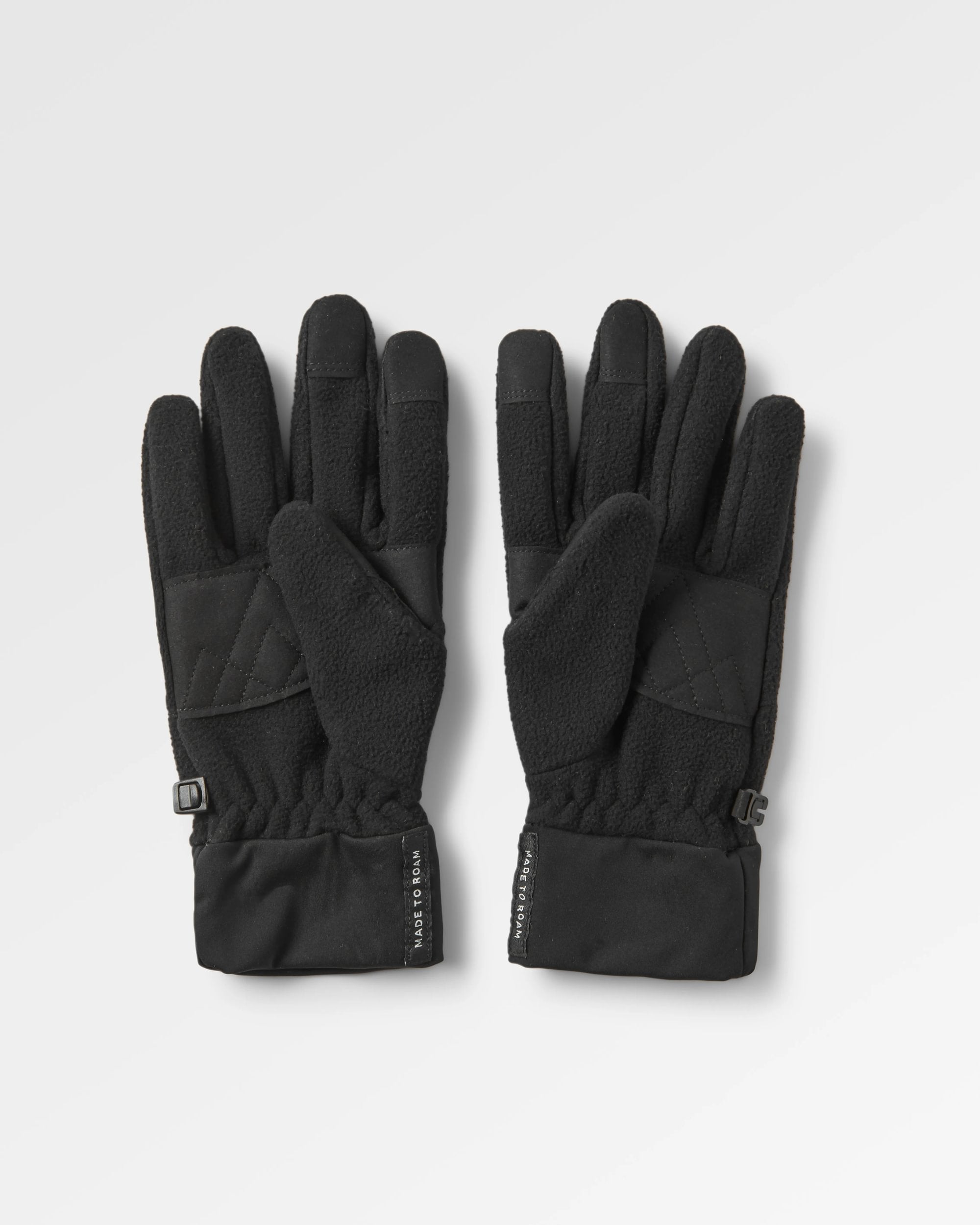 Terra Active Gloves - Black - Flatlay