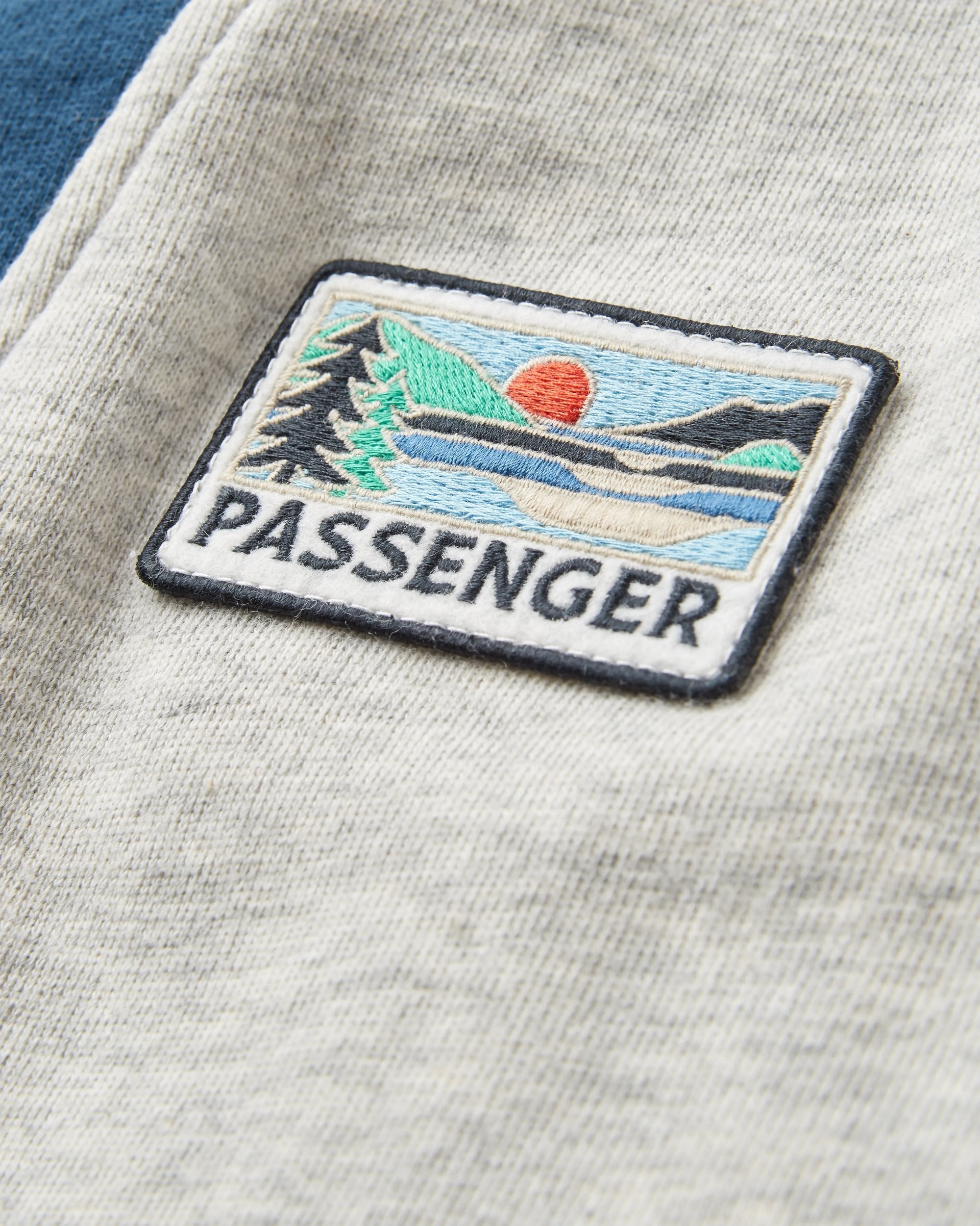 Jazz Organic Cotton Sweatshirt - Grey Marl - Flatlay