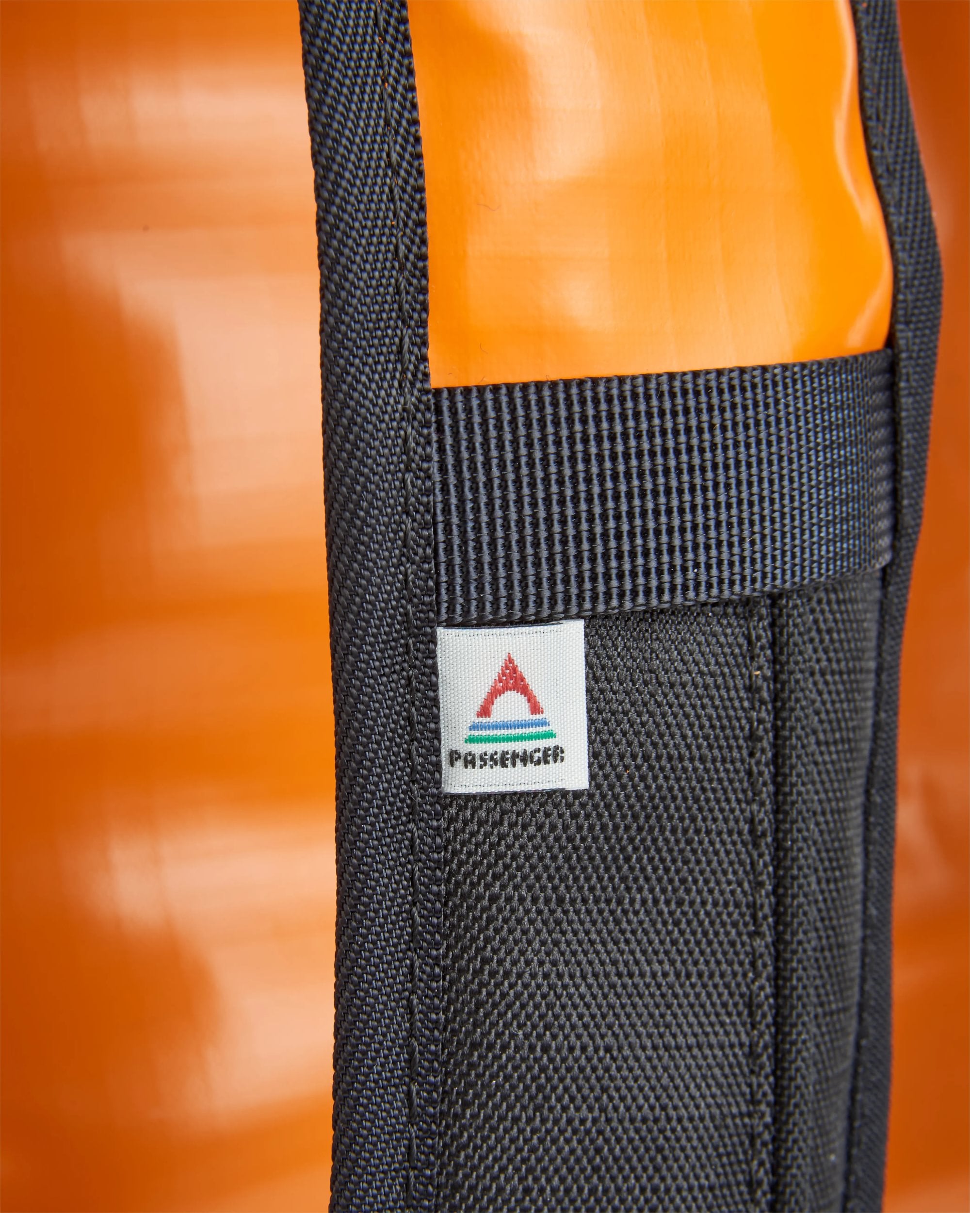 Roamer Recycled 80L Duffel Bag - Sunrise Orange - Flatlay