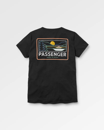 Roamer Women's Drirelease® Active T-Shirt - Black - Flatlay