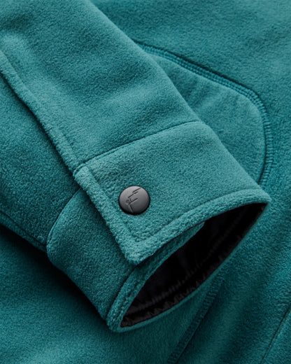 Adapt Polartec® Overshirt - Mediterranean - Flatlay