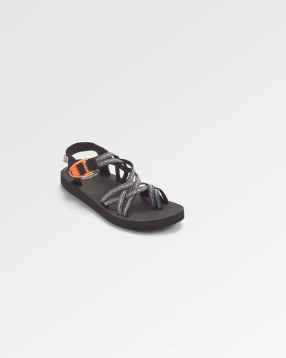 Atlas Sandal - Trail Monochrome - Flatlay