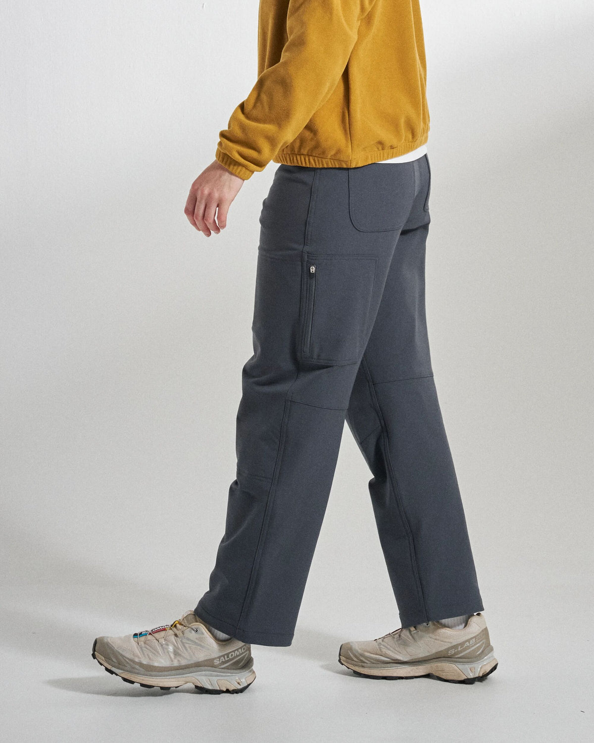 Jasper Outdoor Hybrid Trouser - Charcoal - Studio Model