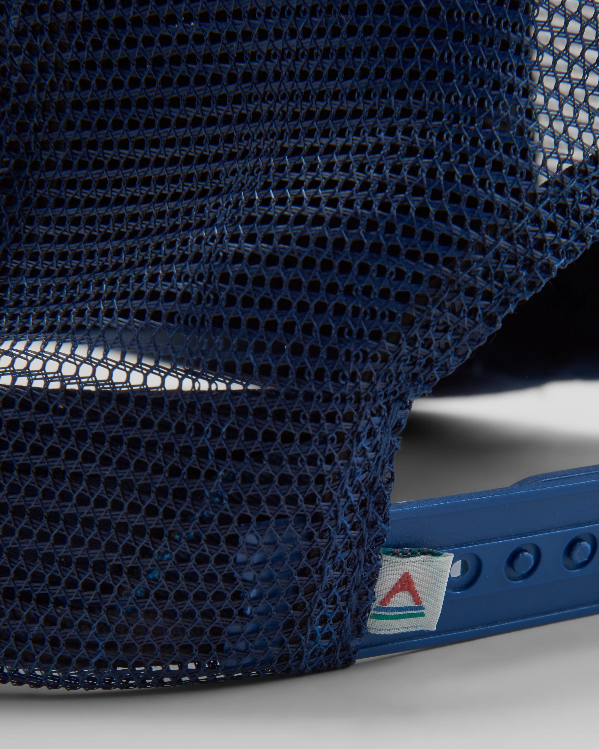 Core Recycled Cotton Trucker Cap - Rich Navy - Flatlay