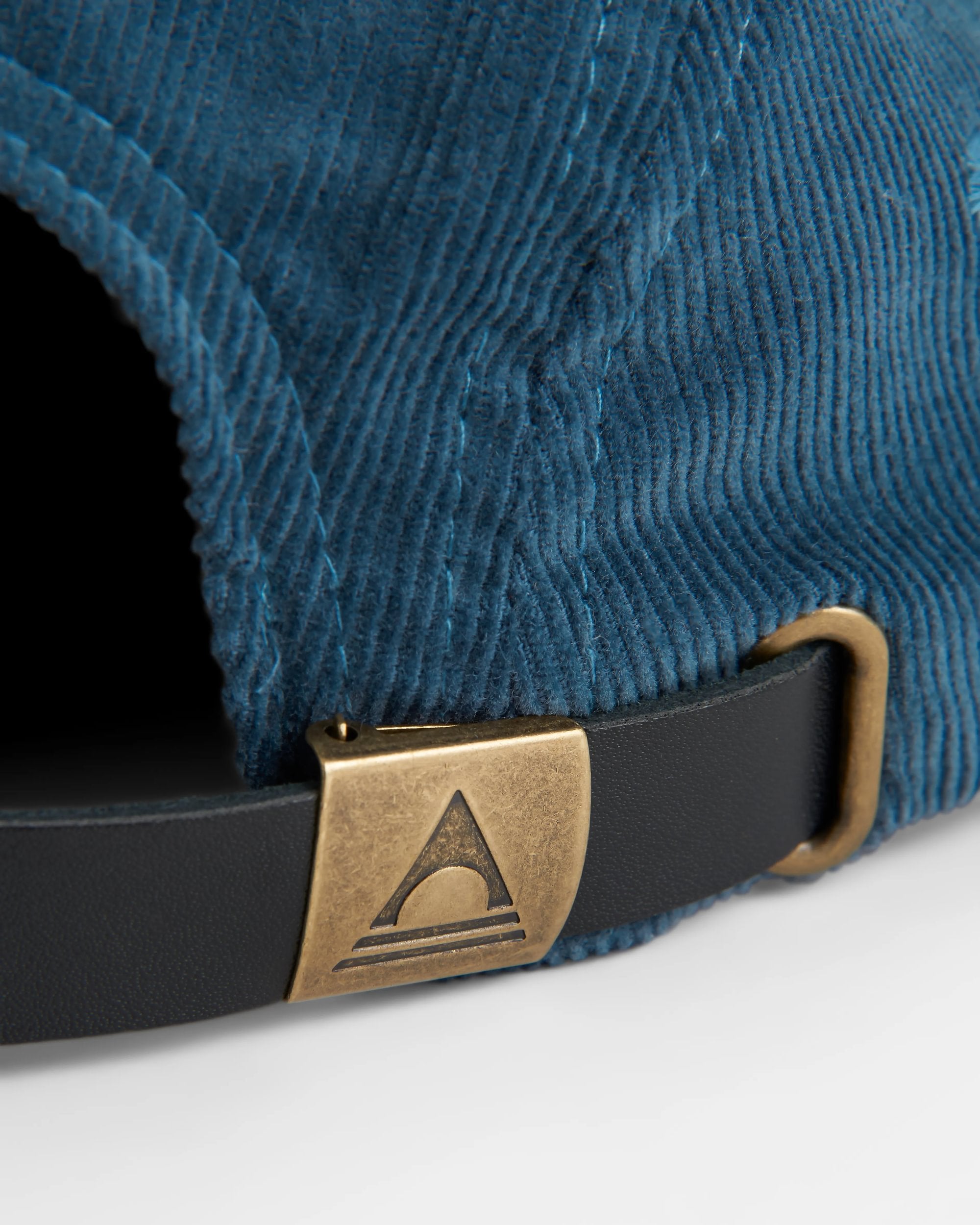 Fixie Recycled Cord 5 Panel Cap - Storm Grey - Flatlay