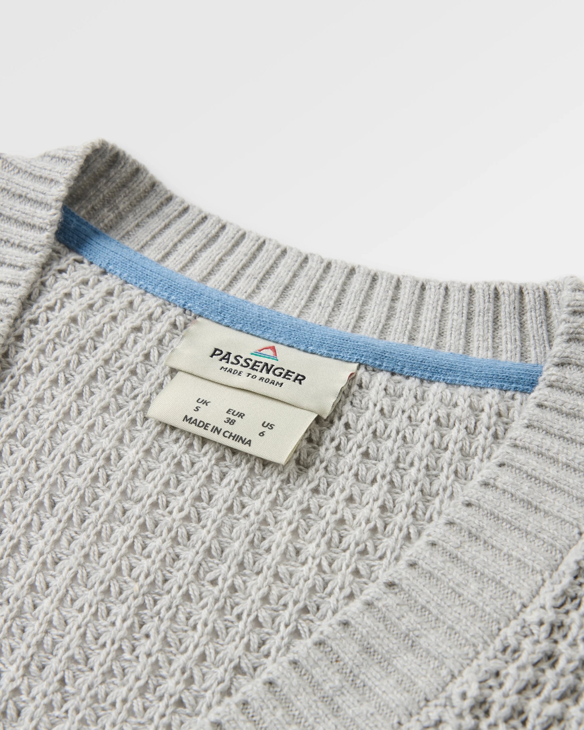 Serenity Knitted Cardigan - Grey Marl - Flatlay