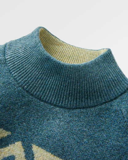 Nettle Recycled Knitted Jumper - Arctic