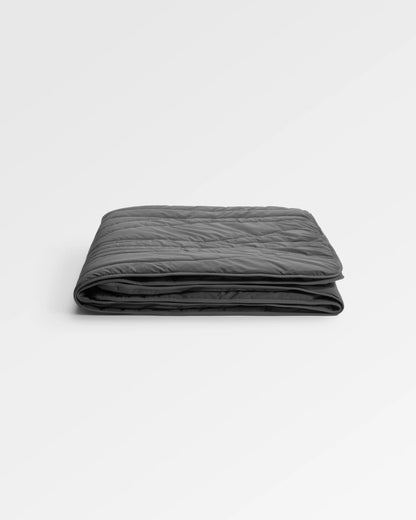Campscape All Conditions Blanket - Charcoal/Faded Black - Flatlay