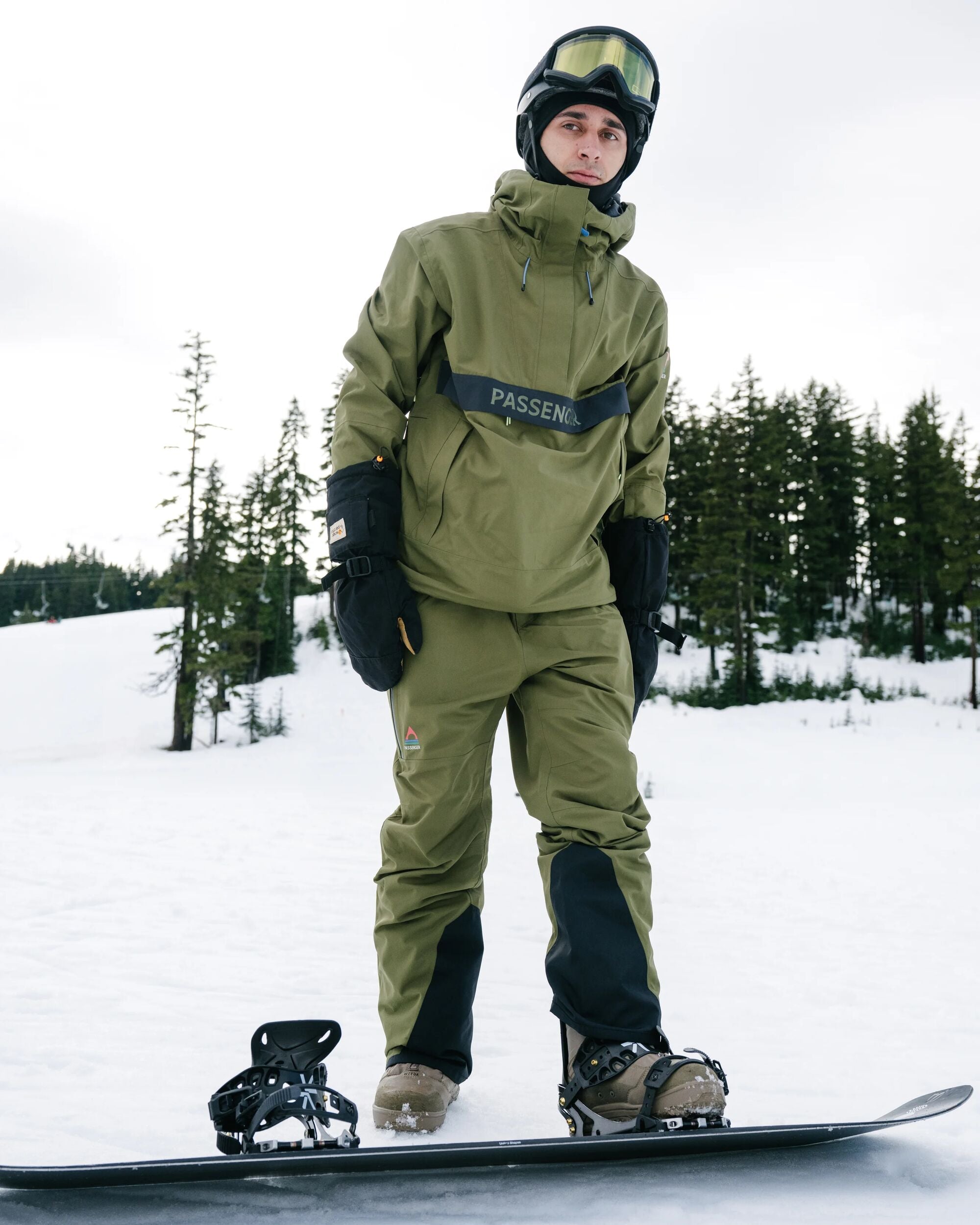 Snowscape Men's Recycled Pant - Khaki - Lifestyle