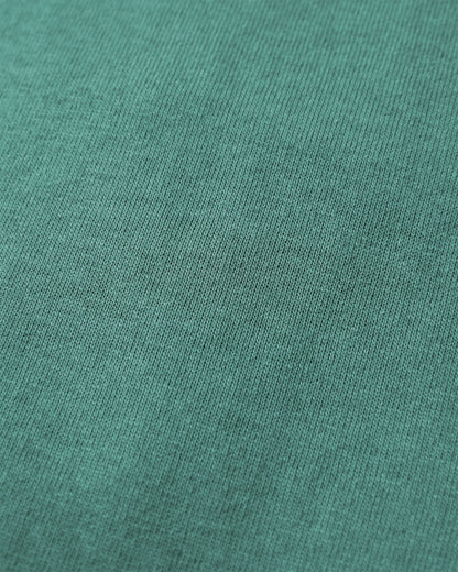 Roamer Recycled Cotton T-Shirt - Deep Ocean - Flatlay