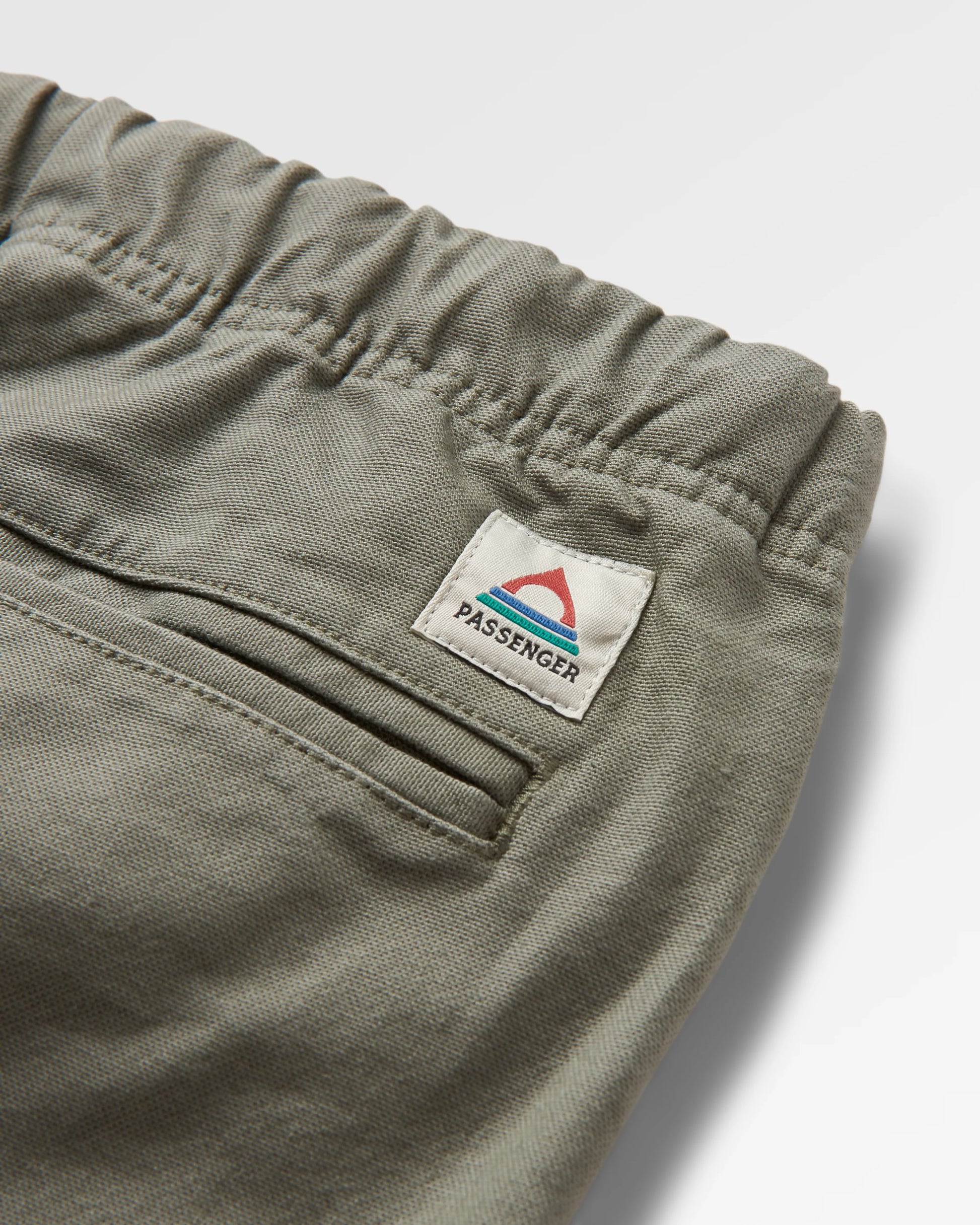 Adventurer Organic Canvas Trouser - Dusty Olive