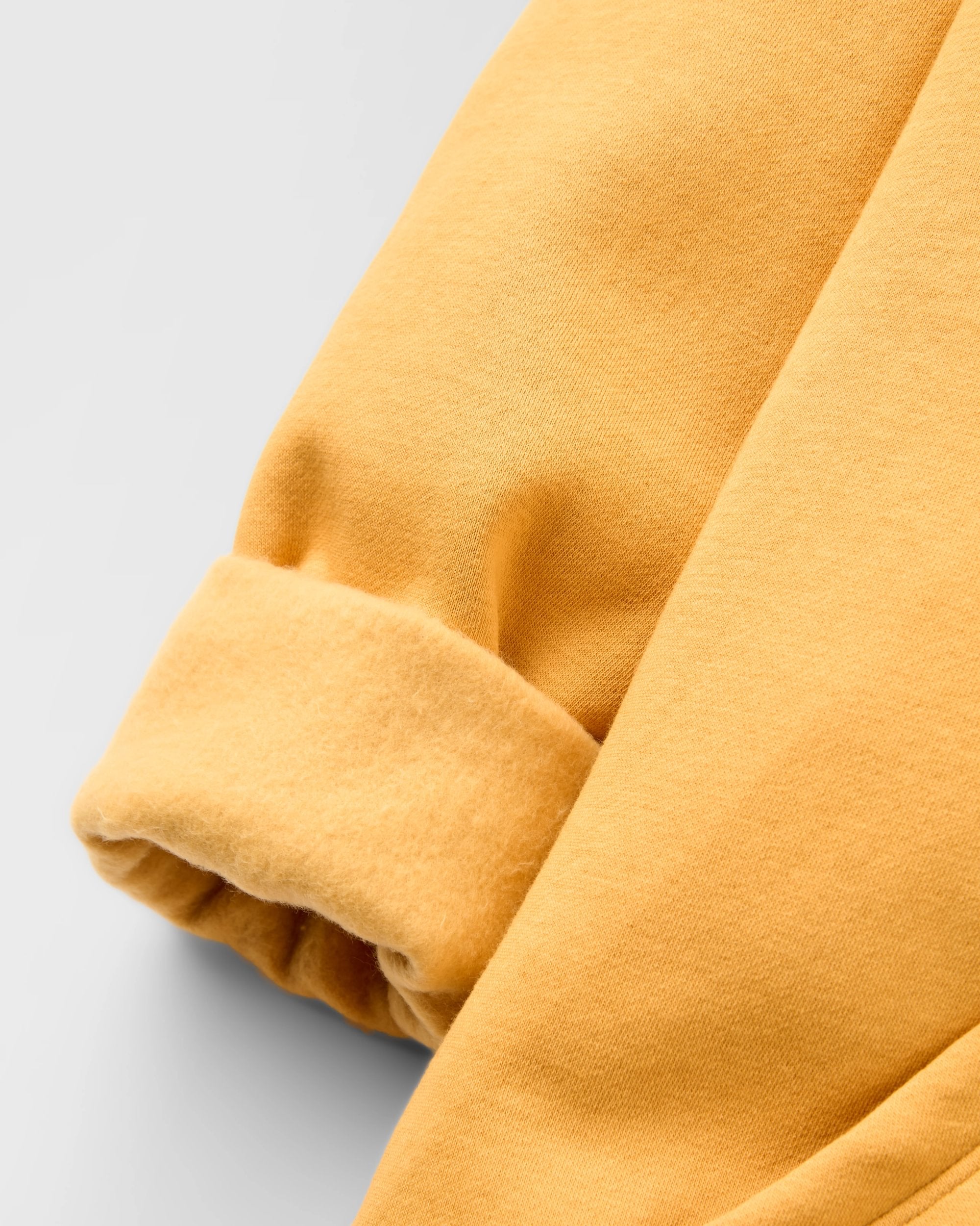 Reflect Full Zip Hoodie - Spruce Yellow - Flatlay