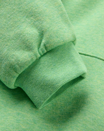 Legacy Hoodie - True Green Marl - Flatlay
