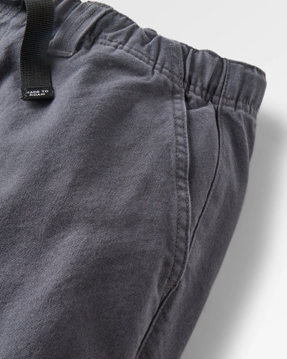 Adventurer Organic Canvas Trouser - Charcoal - Flatlay