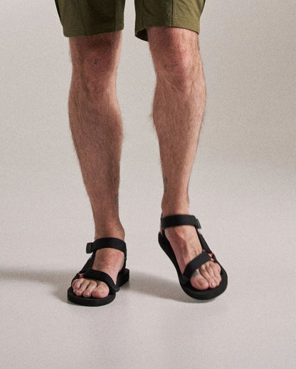 Monterey Sandal - Black - Studio Model