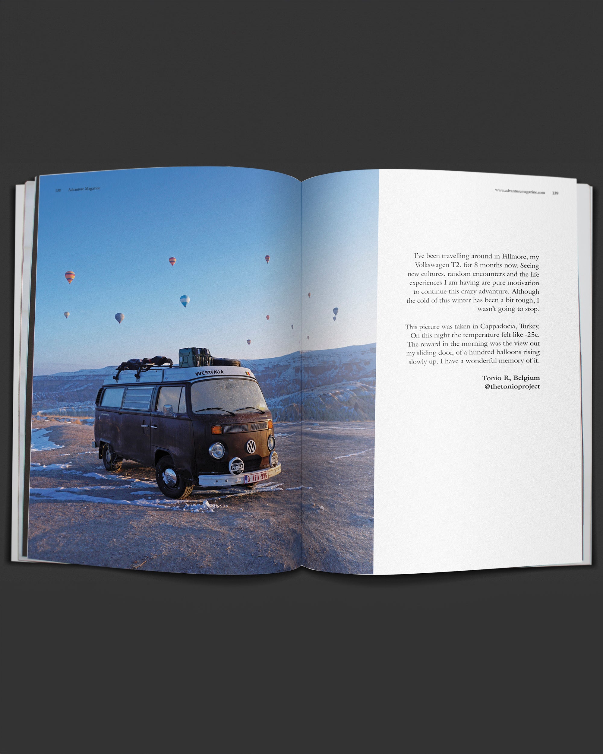 Advanture Magazine Special Edition issues 1-6 - Flatlay