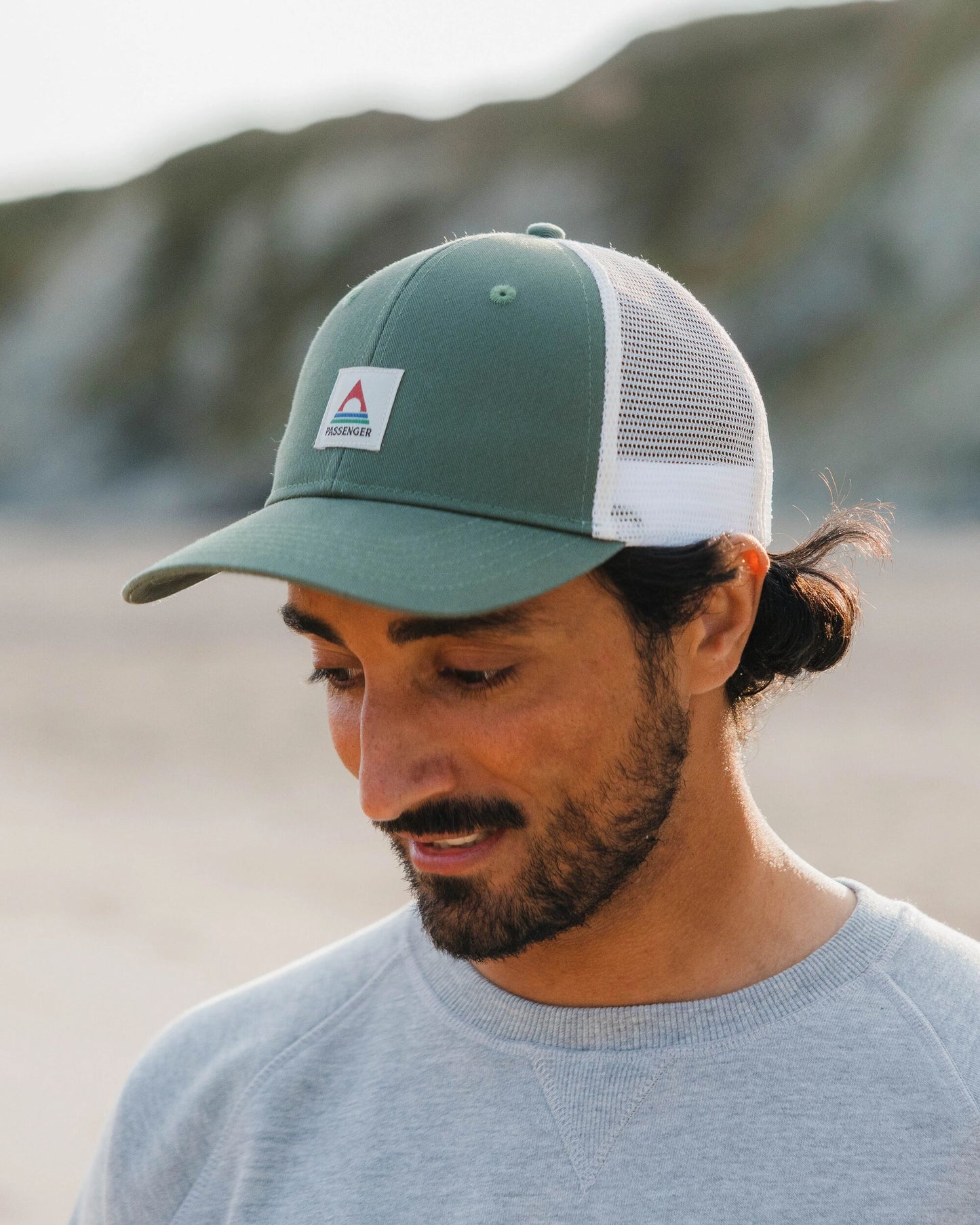 Male_Heritage Trucker Cap - Dark Forest