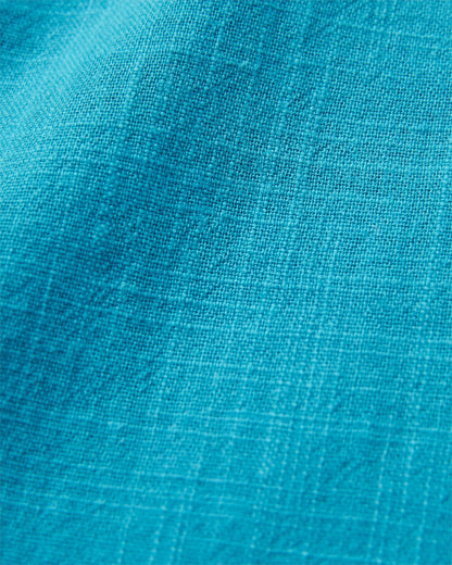 Flurry LS Woven Top - Bluejay - Flatlay