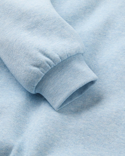 Legacy Sweatshirt - Faded Denim Marl - Flatlay