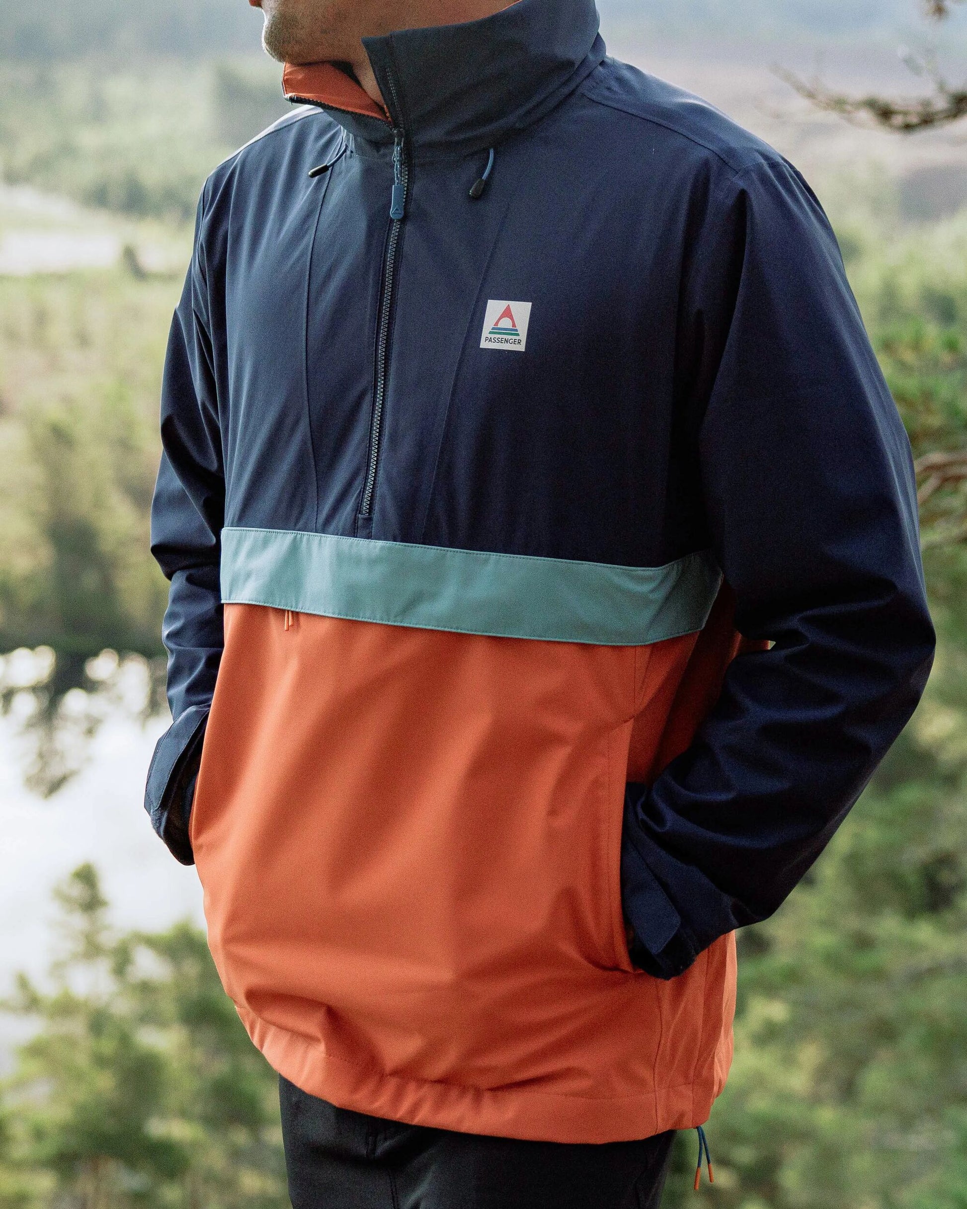 Diablo Recycled Waterproof Anorak - Rich Navy