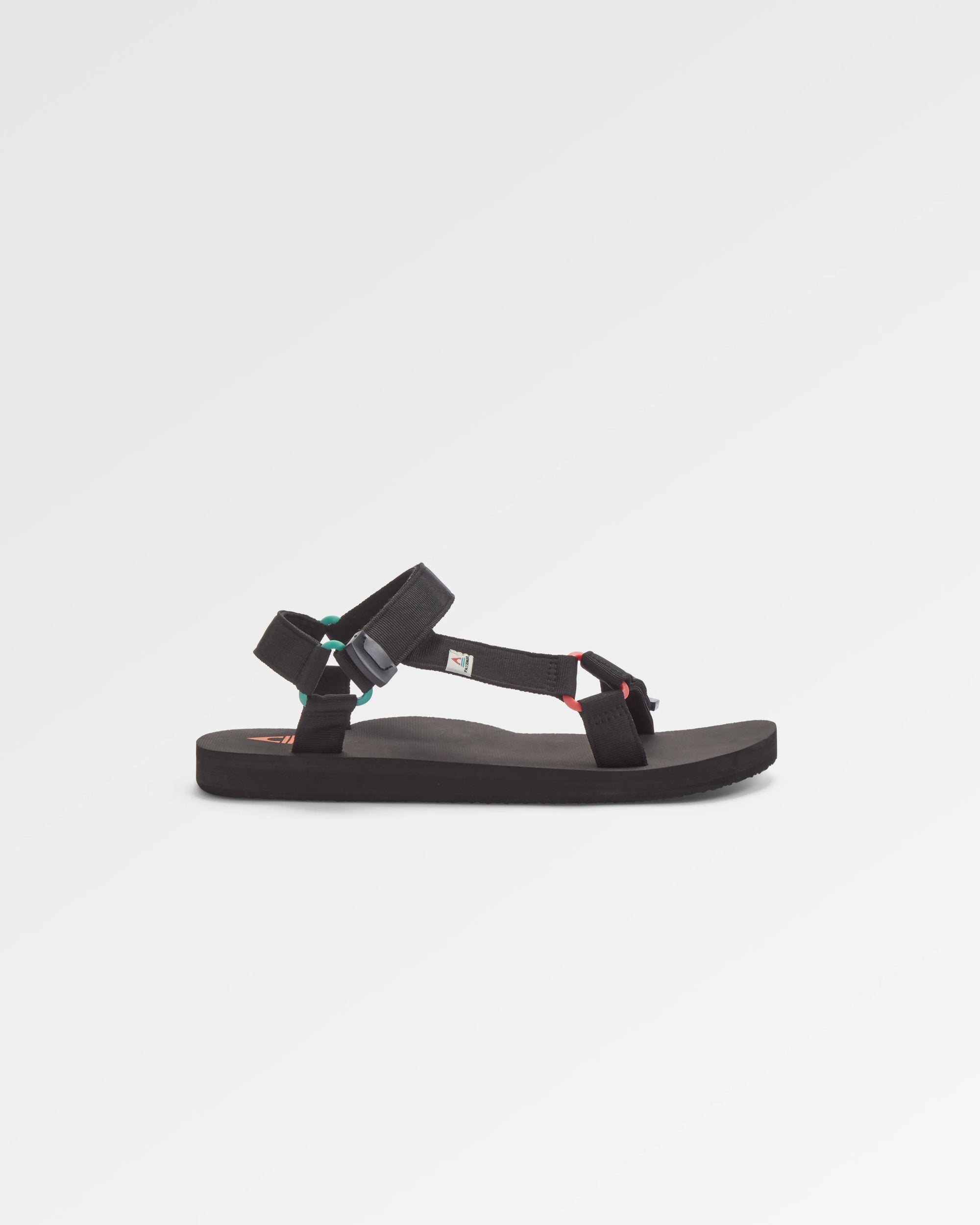 Monterey Sandal - Black - Flatlay