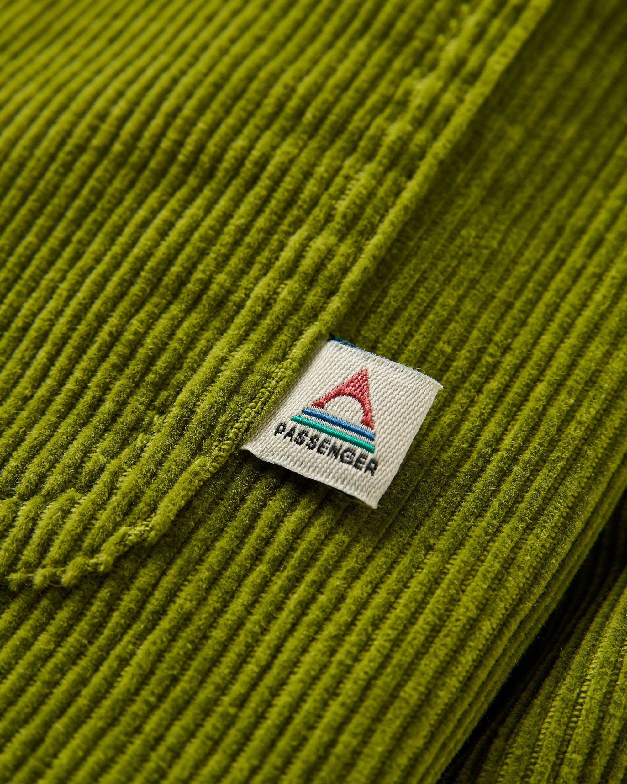 Backcountry Cord Shirt - Tea Green - Flatlay